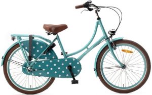Popal Omafiets 22 Inch 36 Cm 3v Terugtraprem Turquoise
