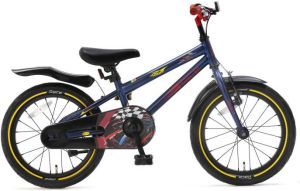 Supersuper Race 16 Inch 25 4 Cm Jongens Terugtraprem Donkerblauw
