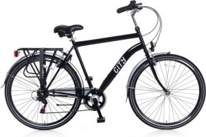 Popal Sportieve fiets City 57 cm Zwart
