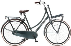 Popal Daily Dutch Basic 28 Inch 50 Cm Dames Terugtraprem Donkergroen