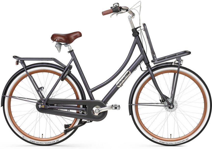 Popal Transportfiets daily dutch prestige Rollerbrake N7 50... Mat blauw