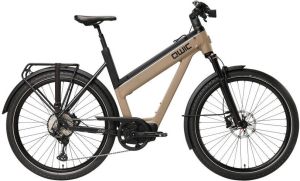 Qwic Elektrische stadsfiets Perfor ce Q Atlas uni framemaat L... Beige