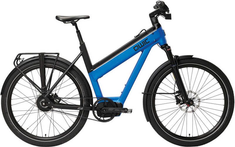 Qwic Adventure Atlas Vario Elektrische herenfiets 522Wh 27 5 inch Blauw - Foto 2