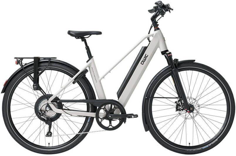 Qwic Elektrische stadsfiets Perfor ce RD11 uni framemaat M Wit... Wit