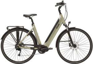 Qwic Elektrische stadsfiets Premium i-MD9 framemaat S Licht... Licht groen
