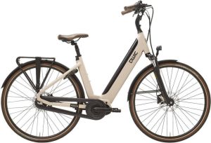 Qwic Elektrische stadsfiets Premium i-MN7 framemaat L Beige... Beige
