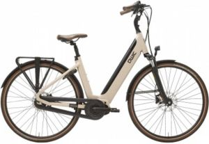 Qwic Elektrische stadsfiets Premium i-MN7+ framemaat S Beige... Beige