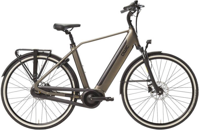 Qwic Elektrische stadsfiets Premium i-MN7+ framemaat L Zwart... Zwart - Foto 2