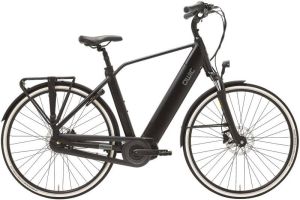 Qwic Elektrische stadsfiets Premium i-MN7+ framemaat XL Mat... Mat zwart