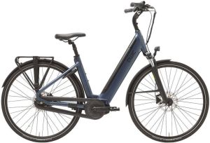 Qwic Elektrische stadsfiets Premium i-MN8+C framemaat M... Donker blauw