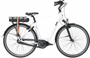 Qwic Elektrische stadsfiets Premium MN7 VV framemaat L Wit... Wit