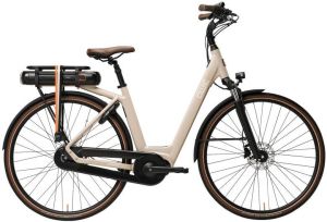 Qwic Elektrische stadsfiets Premium MN7D+ framemaat L Beige... Beige