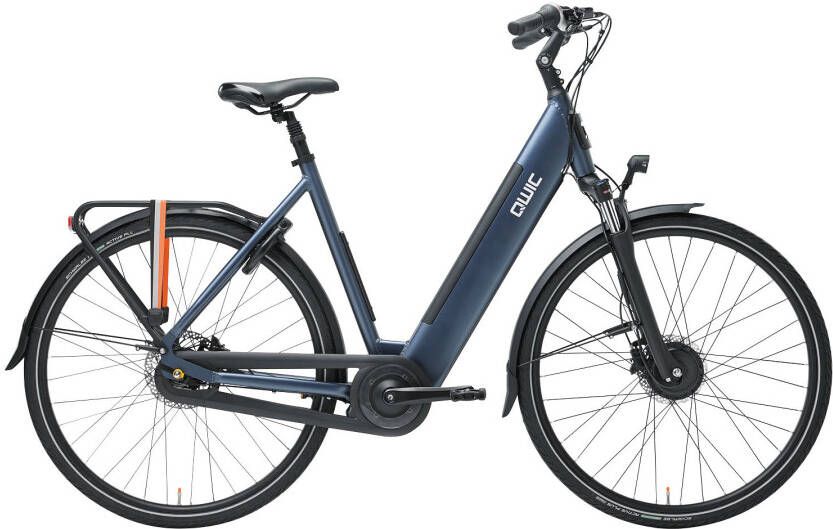 Qwic Elektrische stadsfiets Urban FN7 framemaat M Grijs 400 Wh Grijs