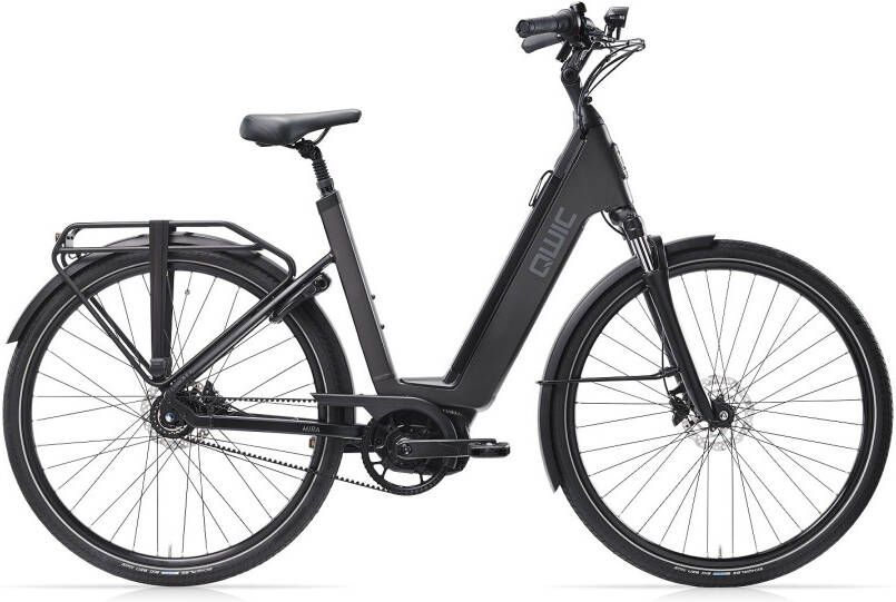 Qwic Mira Tour maat XL zwart met 756Wh Zwart