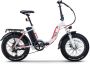 Troy Elektrische Vouwfiets E-Fold 7sp wit 360 Watt - Thumbnail 2