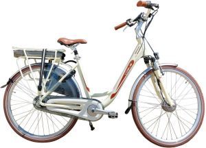 Vogue Elektrische fiets Basic Dames 49 cm Wit 468 Wh Wit
