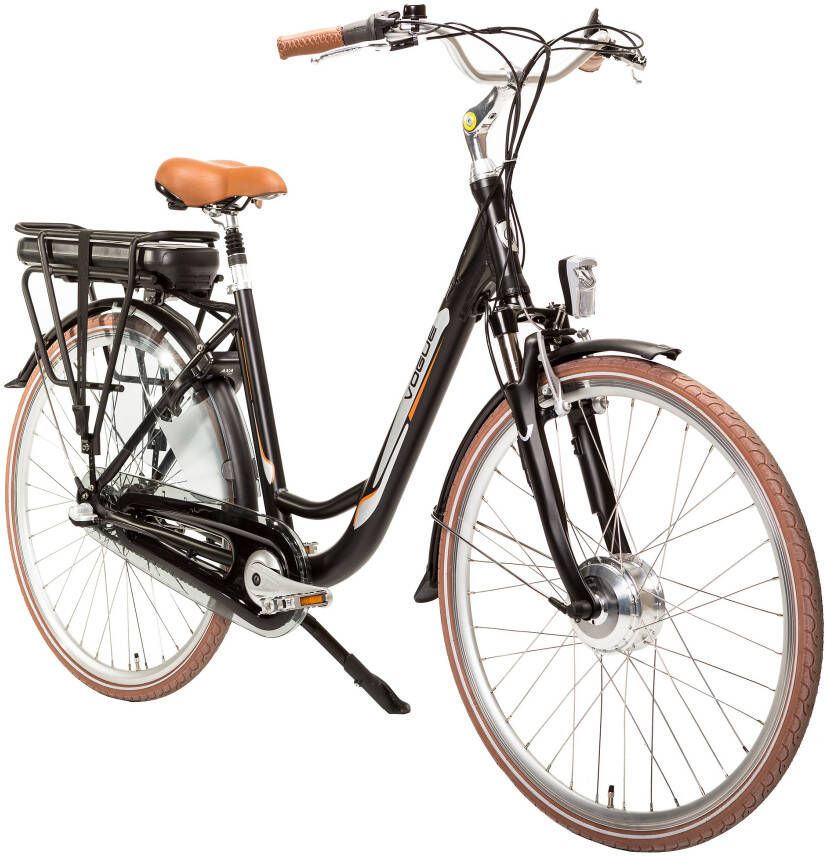Vogue Elektrische fiets Basic Dames 49 cm Zwart 468 Wh Zwart