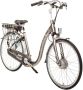 Vogue Elektrische fiets Comfort Dames 46 cm Mat grijs 468 Wh Mat grijs - Thumbnail 2