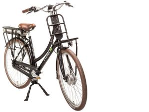 Vogue Elektrische fiets Elite Plus 50 cm Mat zwart 468 Wh Zwart