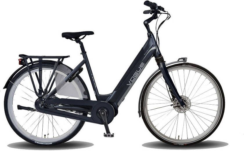 Vogue Elektrische fiets Excellent Dames 51 cm Mat zwart 468 Wh Mat zwart