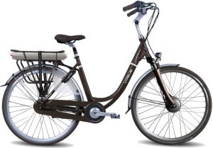 Vogue Elektrische fiets Premium Dames 48 cm Bruin 468 Wh Bruin