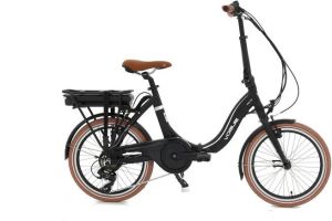 Vogue Easy Go 7D vouw e bike 20 inch wiel matt black brown
