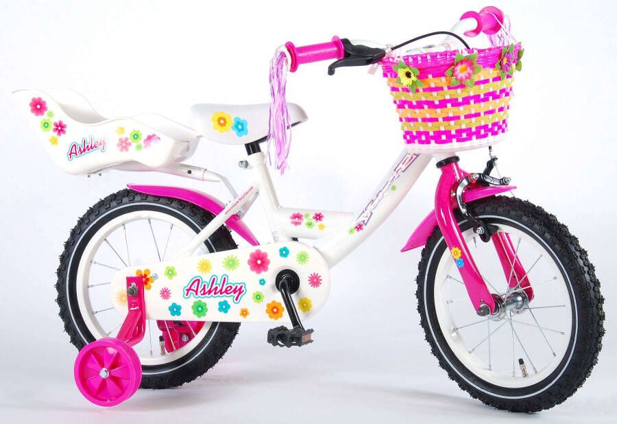 Volare Kinderfiets Ashley 14 inch Wit
