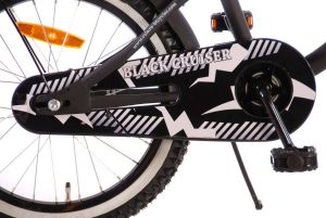 Volare Black Cruiser Kinderfiets Jongens 18 inch Zwart 95% afgemonteerd
