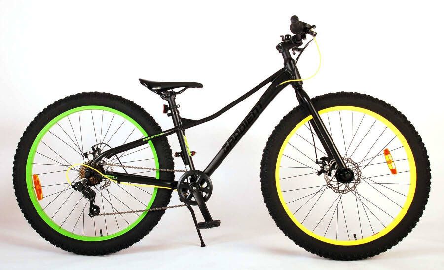 Volare Gradient Kinderfiets – Jongens – 26 inch – Zwart Geel Groen – 7 speed – Prime Collection - Foto 3