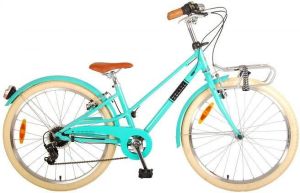 Volare Melody Kinderfiets Meisjes 24 inch Turquoise 6 speed Prime Collection