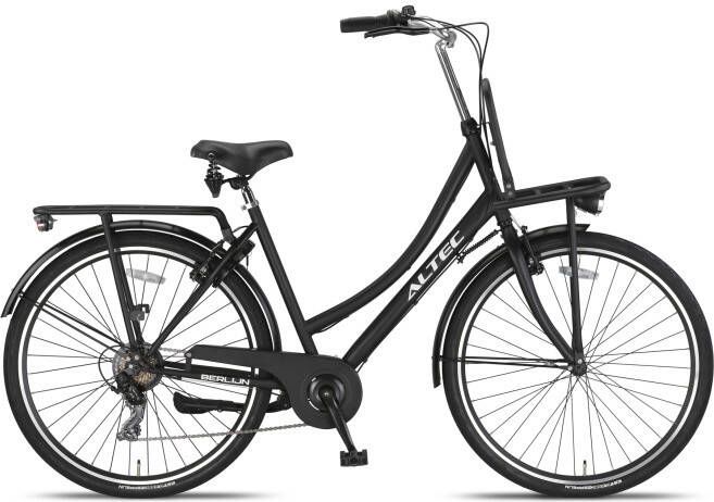 Altec Berlijn 28 Inch 53 cm Dames 7V V Brakes Matzwart