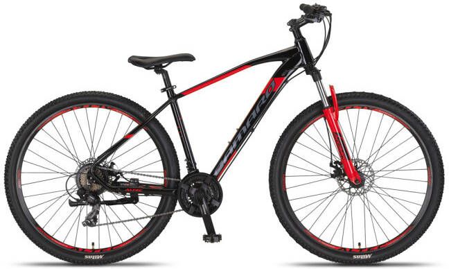 Altec Camaro MTB 27.5 Inch 45 cm Unisex 21V Mechanische schijfrem Zwart Rood