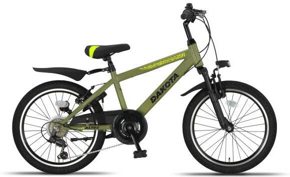Altec Dakota MTB 20 Inch Jongens 7V V Brakes Legergroen