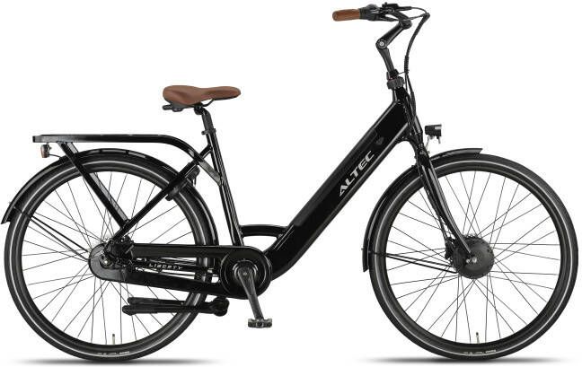 Altec Liberty Moederfiets 28 Inch 50 cm Dames 7V Hydraulische schijfrem Zwartglans