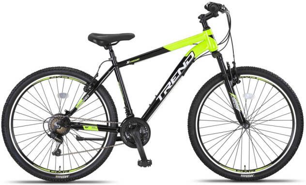 Altec Trend MTB 27.5 Inch 46 cm Junior 21V V Brakes Zwart Lime