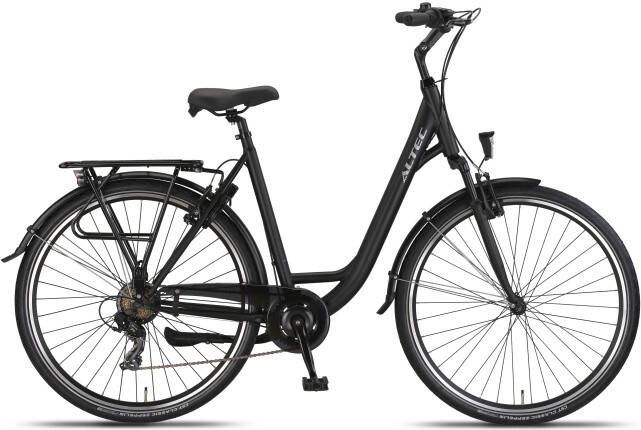 Altec Verona 28 Inch 56 cm Dames 7V V Brakes Matzwart