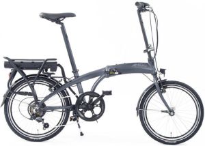 Amigo E-Click C1 | Elektrische vouwfiets | Opvouwbare E-bike | 20 Inch | 250W Motor | Matgrijs