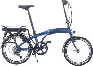Amigo E-Click C1 | Elektrische vouwfiets | Opvouwbare E-bike | 20 Inch | 250W Motor | Donkerblauw