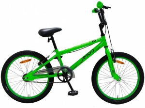 Amigo Fly BMX fiets 20 inch Fietscross voor en Groen