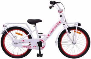 Amigo Sweetheart 18 Inch 24 Cm Meisjes Terugtraprem Wit