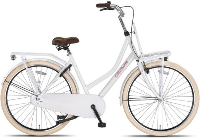 Crown Holland 28 Inch 53 cm Dames Terugtraprem Wit