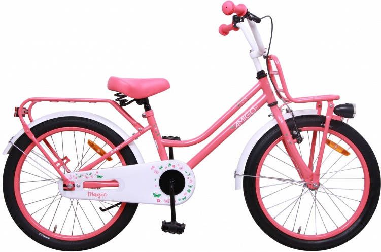 Amigo Magic 18 Inch 26 Cm Meisjes Terugtraprem Roze