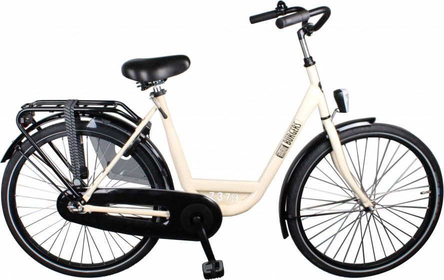 Burgers Stadsfiets 26 Inch 48 Cm Dames Terugtraprem Crème
