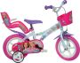 Dino Bikes Dino 612gl baf Barbie Kinderfiets Vrouwen Wit Roze 12 - Thumbnail 3