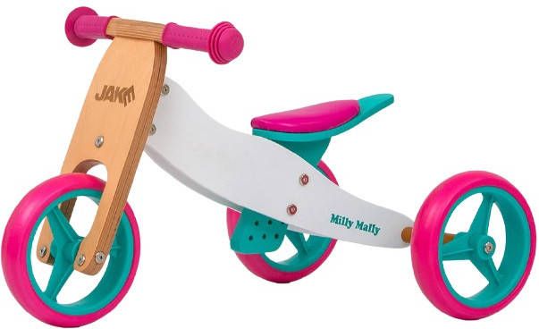 Milly Mally Ride On Jake Classic Candy Junior Roze wit