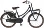 Popal Daily Dutch Basic 22 Inch 36 Cm Meisjes Terugtraprem Matzwart - Thumbnail 1