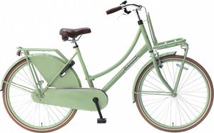 Popal Daily Dutch Basic s4 26 Inch 46 Cm Meisjes Terugtraprem Groen