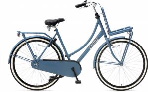 Popal Daily Dutch Basic 28 Inch 50 Cm Dames Terugtraprem Blauw