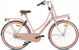 Popal Daily Dutch Basic+ s1 28 Inch 57 Cm Dames 3v Terugtraprem Zalmroze