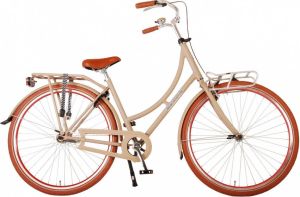 Volare Oma Classic Meisjesfiets Tiener 45 cm lage zadelstand Mat Zand